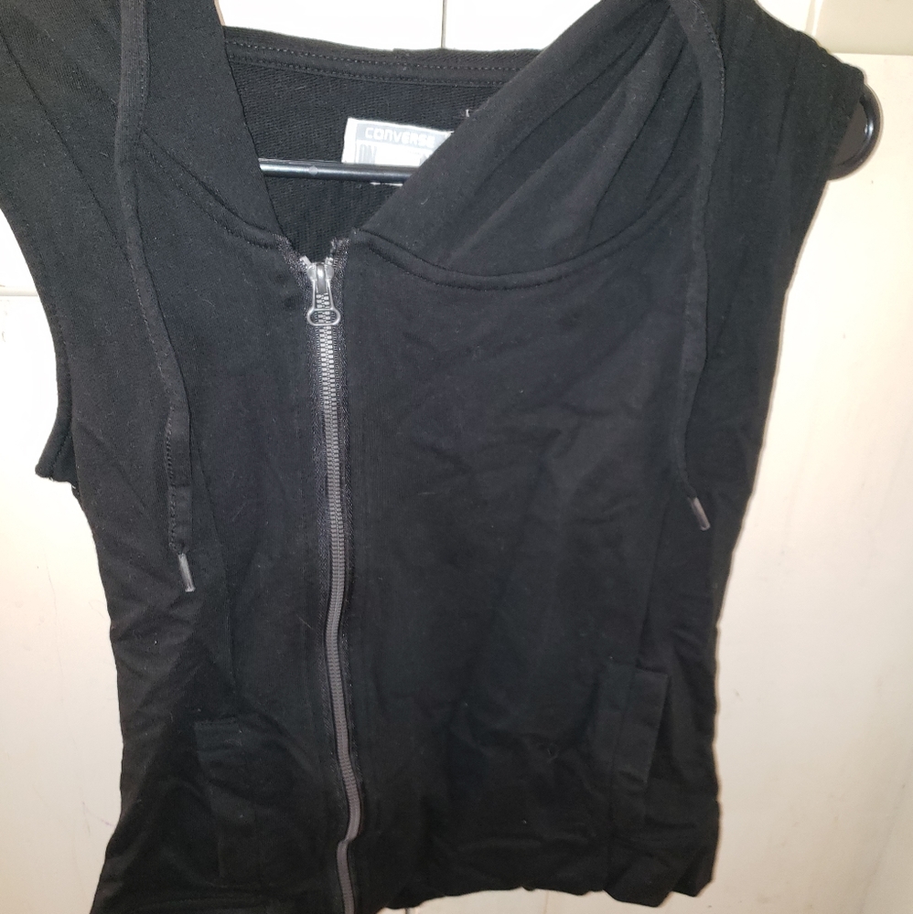 Converse sleeveless hoodie